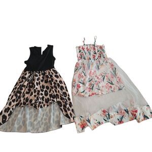 Floral and Leopard Print Dresses